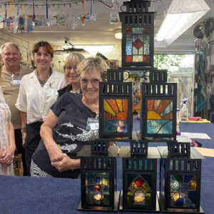 One Day – Stained Glass Copper Foil Day